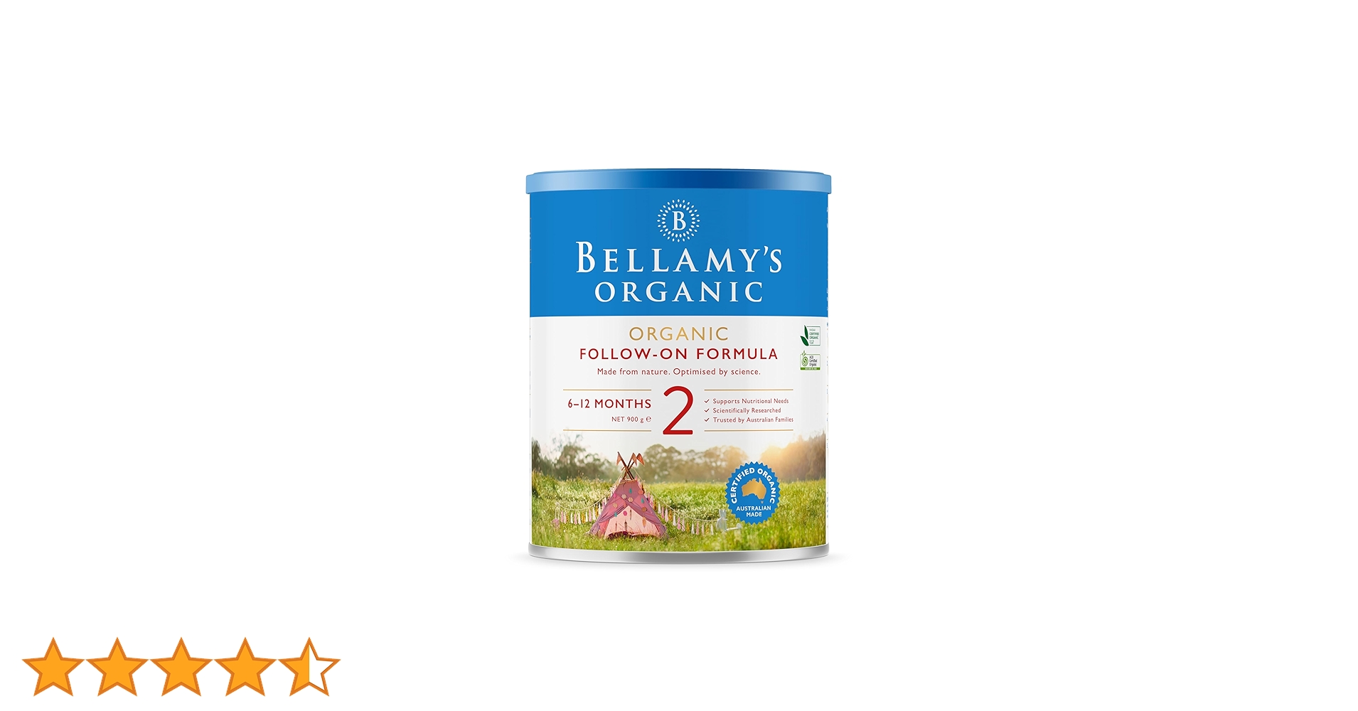 Bellamy's Organic フォローオンミルク 900g 2セット Bellamy's Organic フォローオンミルク 900g 2セット Bellamy's